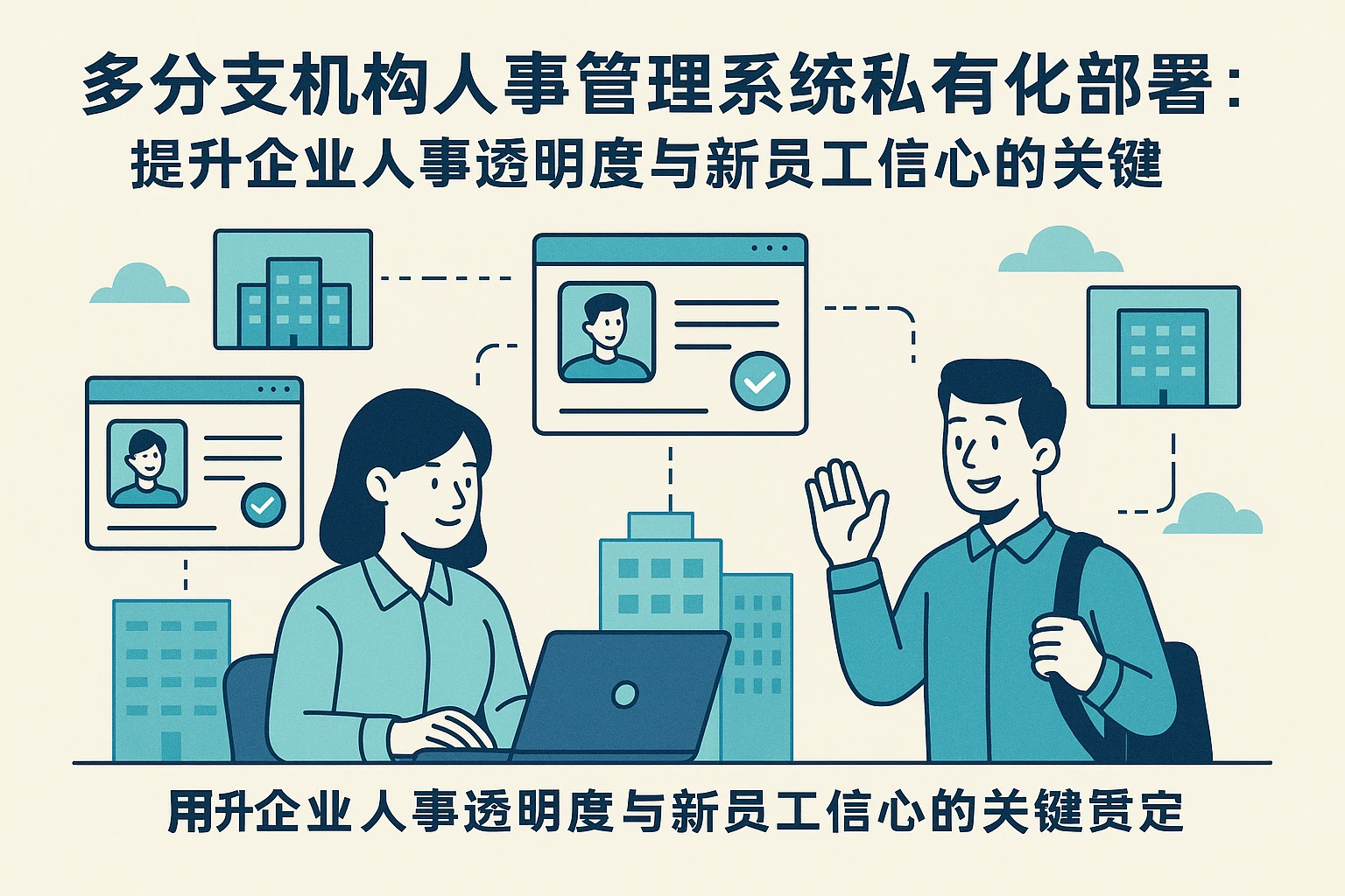多分支机构人事管理系统私有化部署:提升企业人事透明度与新员工信心的关键