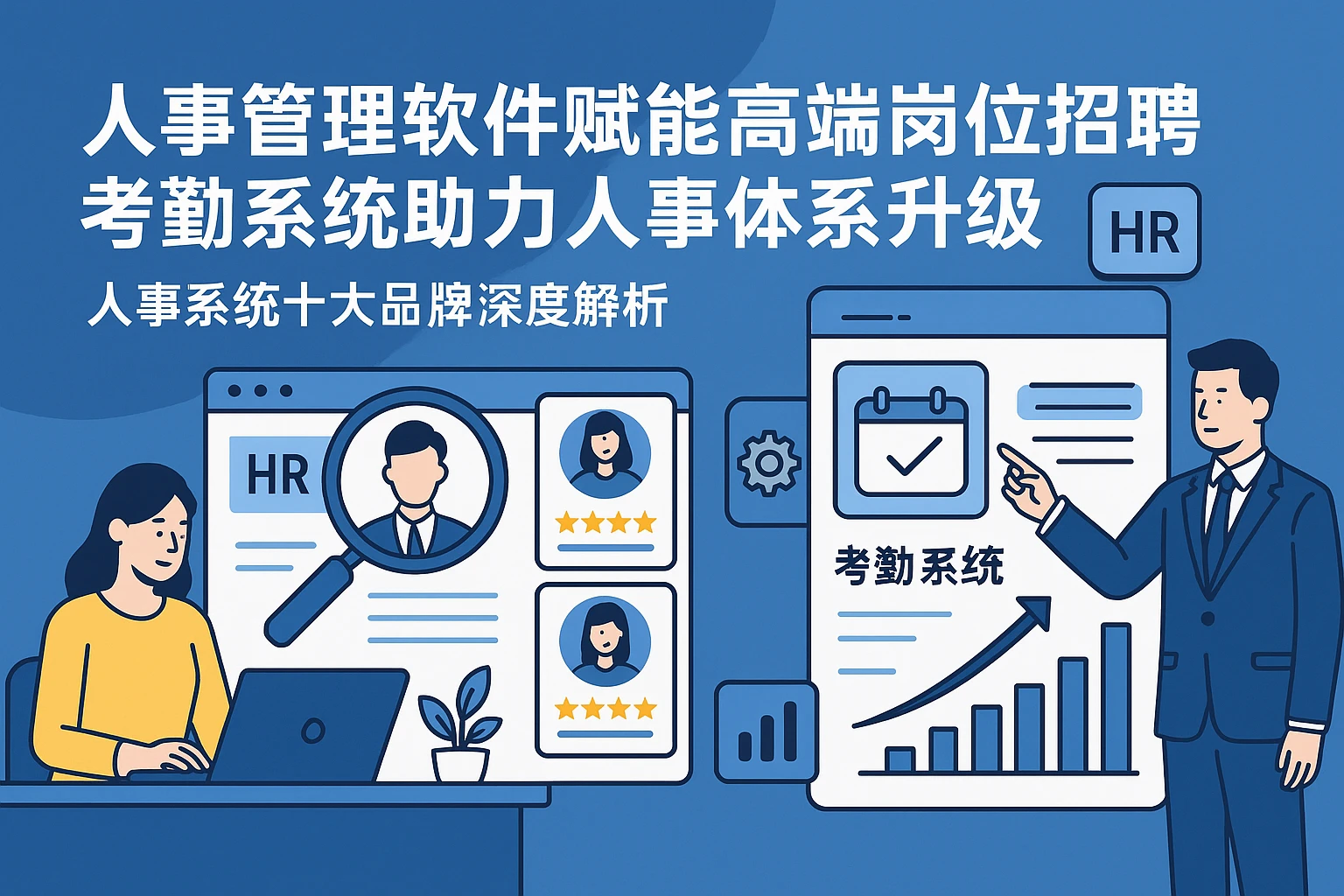 人事管理软件赋能高端岗位招聘，考勤系统助力人事体系升级——人事系统十大品牌深度解析
