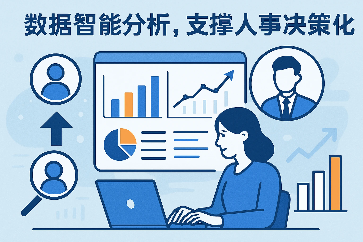 数据智能分析，支撑人事决策优化