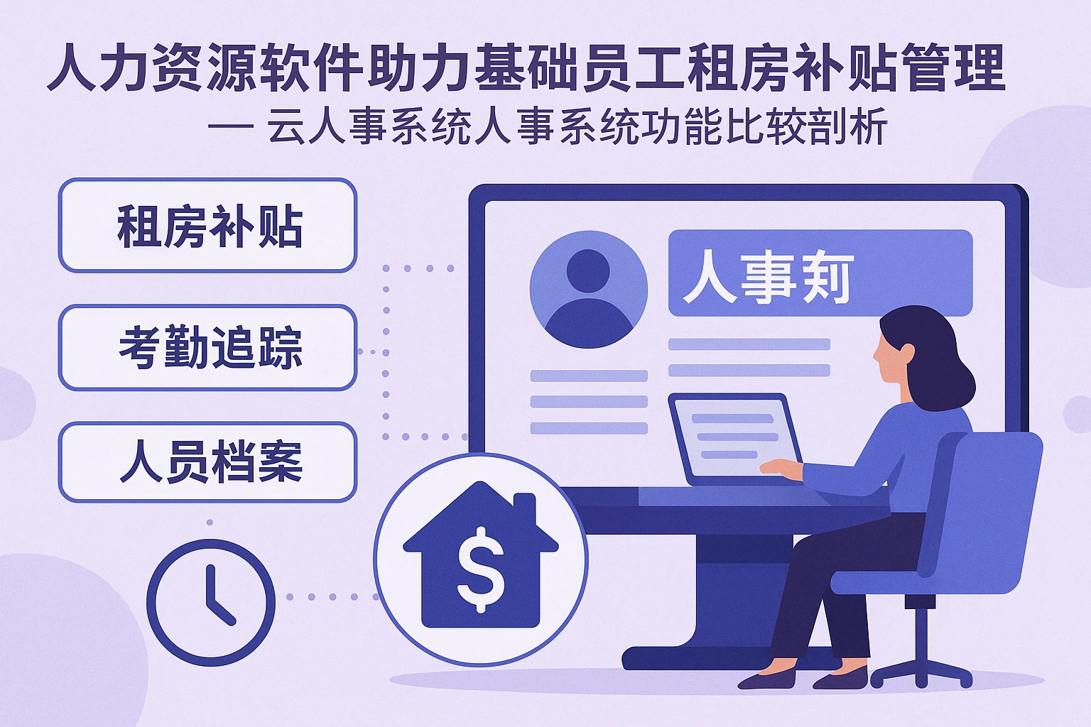 人力资源软件助力基础员工租房补贴管理——云人事系统人事系统功能比较剖析