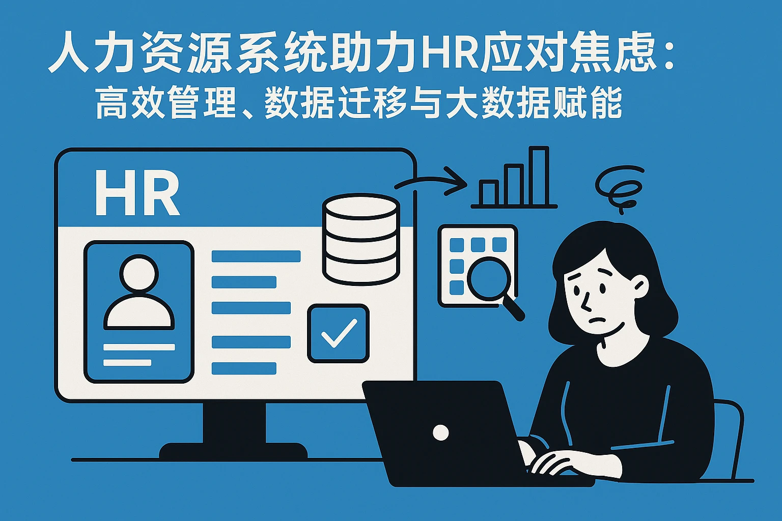 人力资源系统助力HR应对焦虑：高效管理、数据迁移与大数据赋能