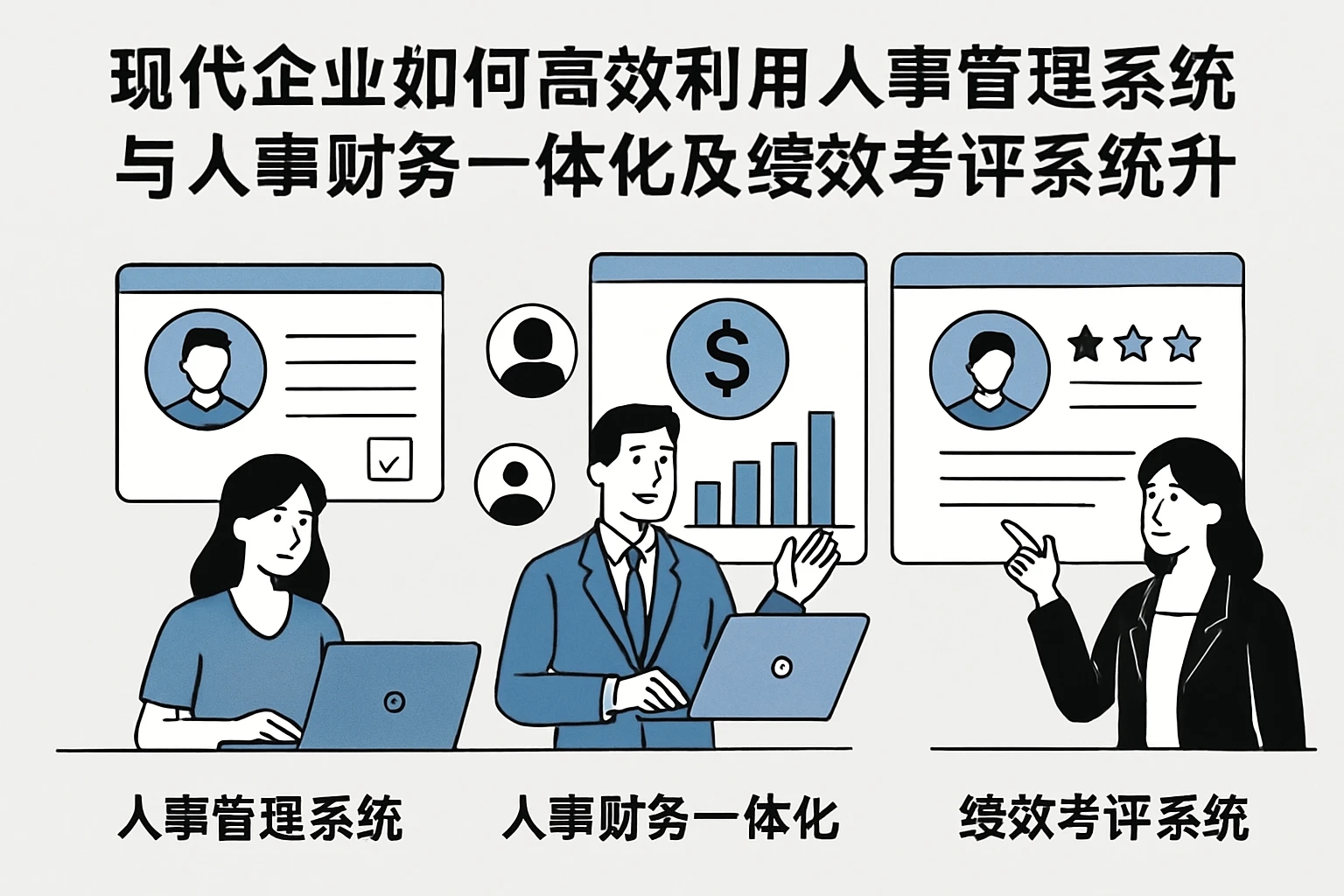 现代企业如何高效利用人事管理系统与人事财务一体化及绩效考评系统提升管理效率