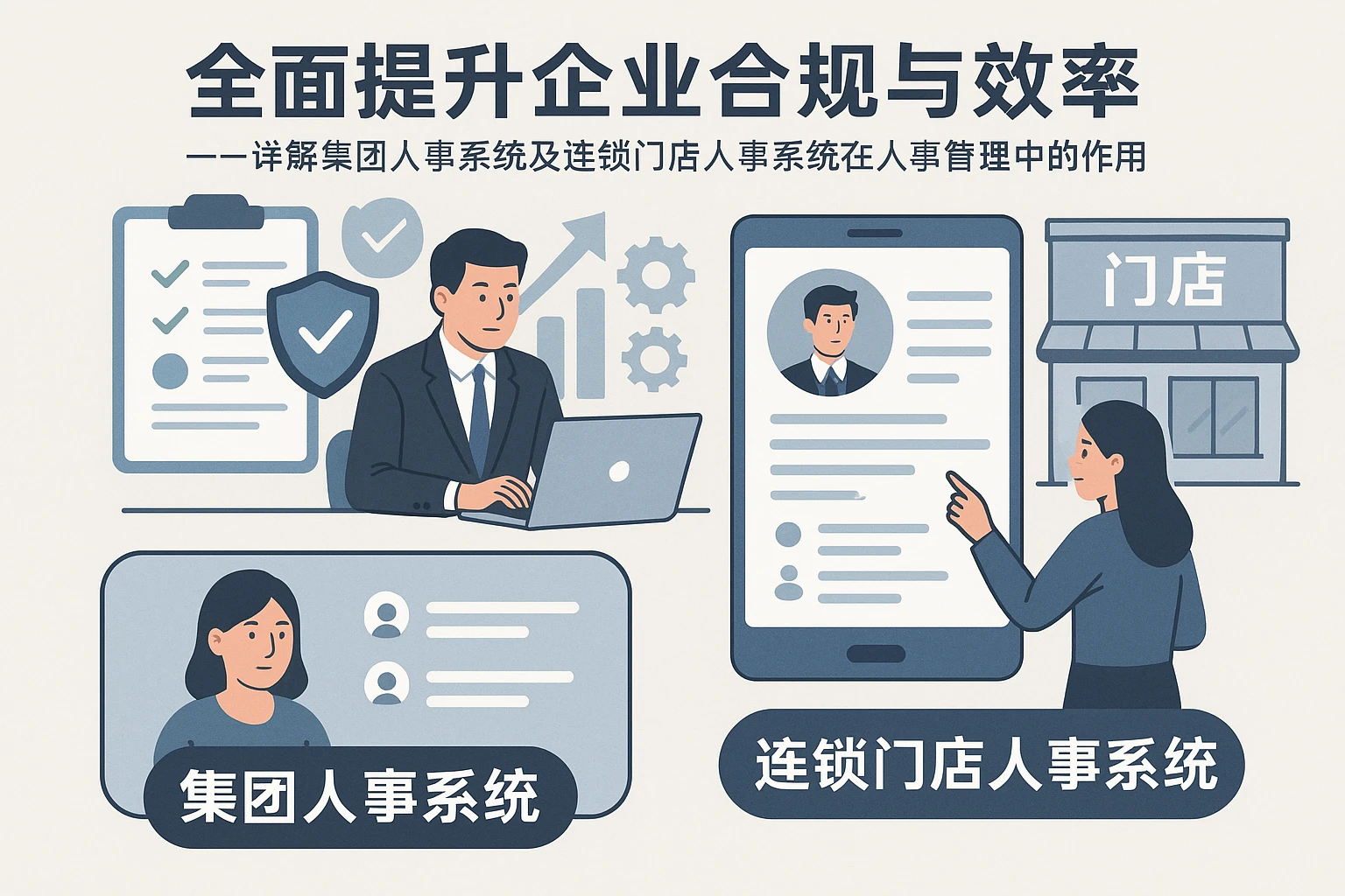 全面提升企业合规与效率——详解集团人事系统及连锁门店人事系统在人事管理中的作用