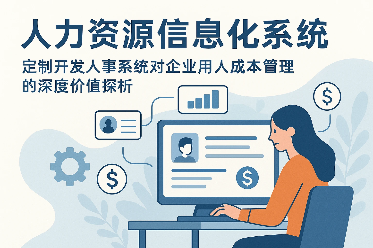 人力资源信息化系统——定制开发人事系统对企业用人成本管理的深度价值探析