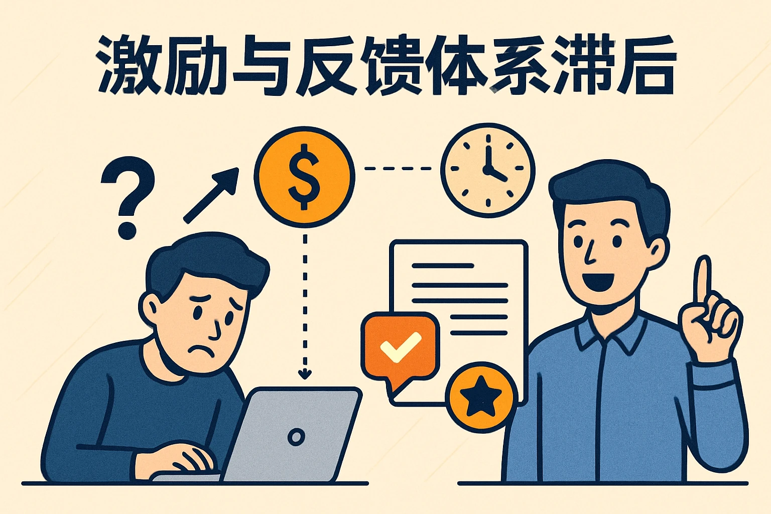 激励与反馈体系滞后