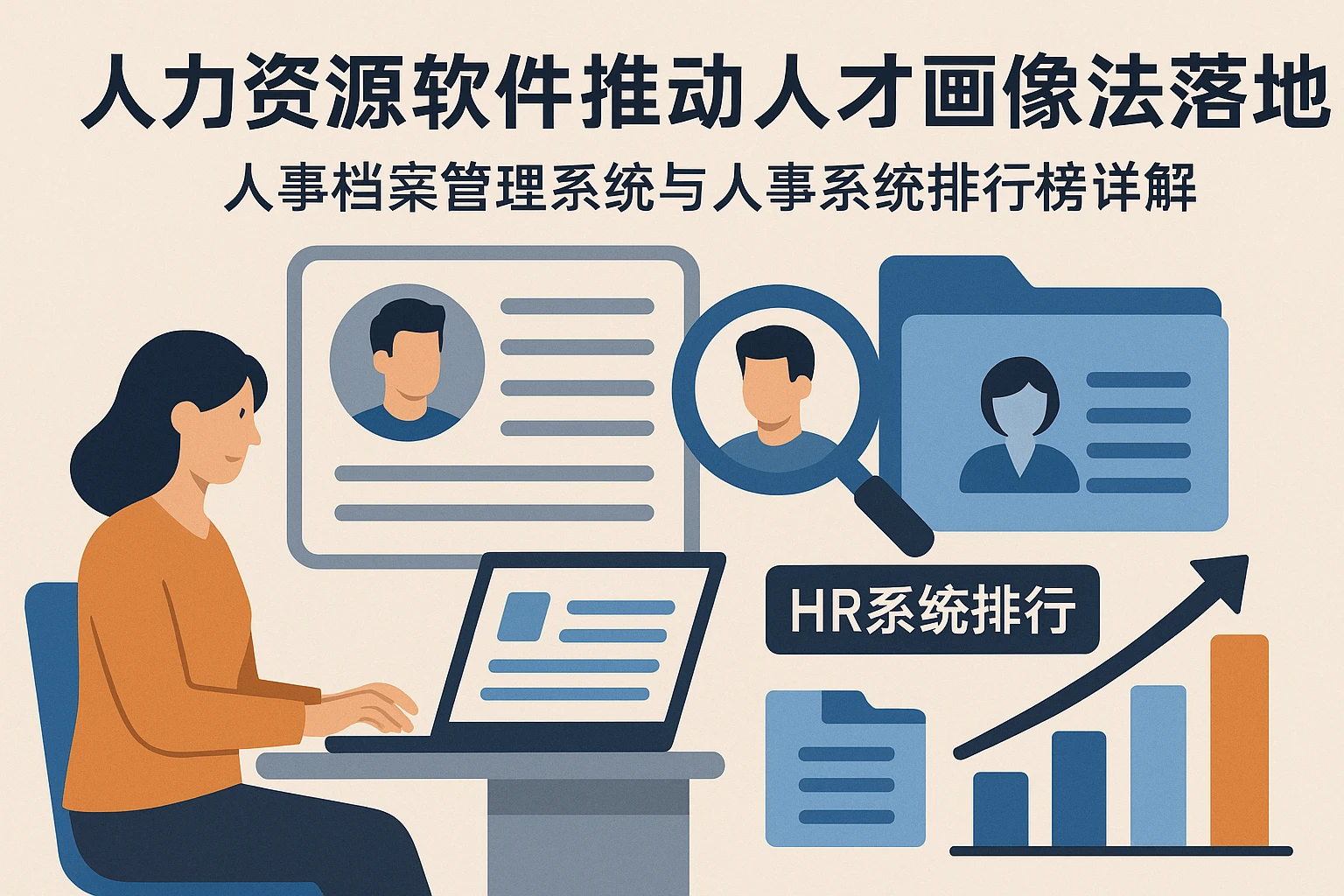 人力资源软件推动人才画像法落地——人事档案管理系统与人事系统排行榜详解