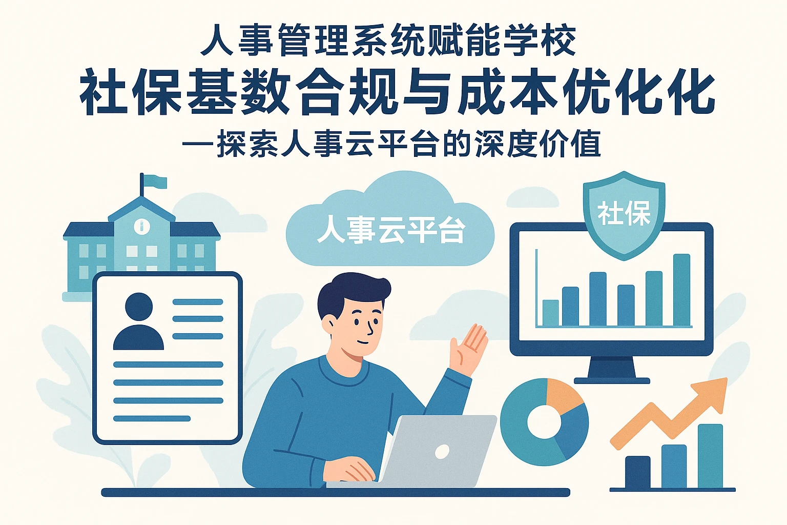 人事管理系统赋能学校社保基数合规与成本优化——探索人事云平台的深度价值