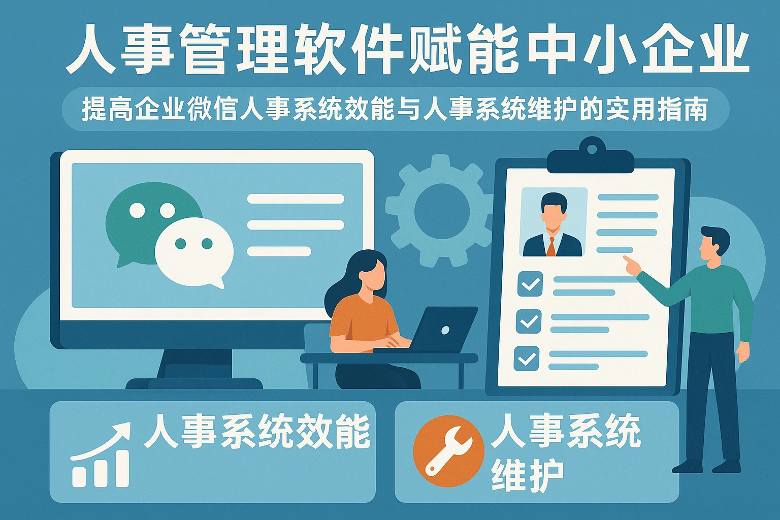 人事管理软件赋能中小企业：提高企业微信人事系统效能与人事系统维护的实用指南