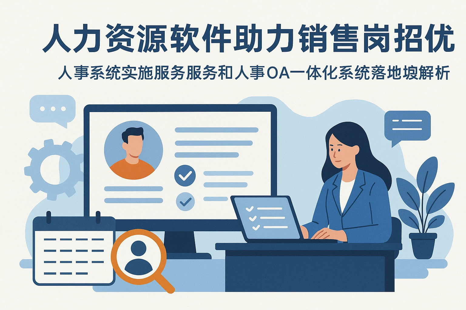 人力资源软件助力销售岗位招聘优化——人事系统实施服务与人事OA一体化系统落地解析