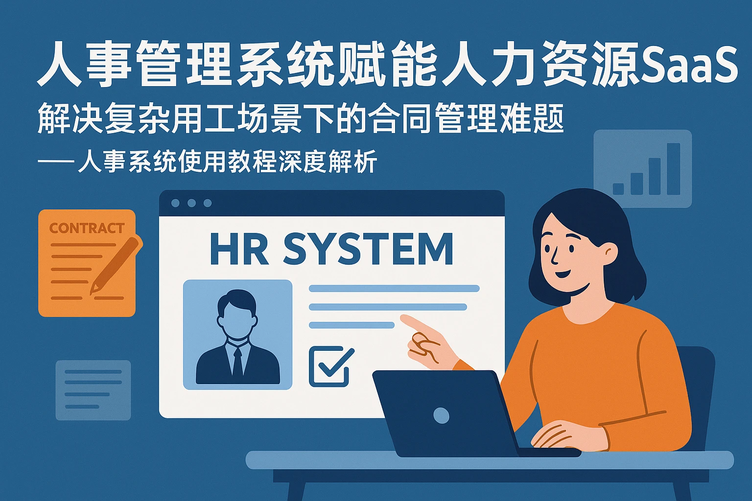 人事管理系统赋能人力资源SaaS，解决复杂用工场景下的合同管理难题——人事系统使用教程深度解析