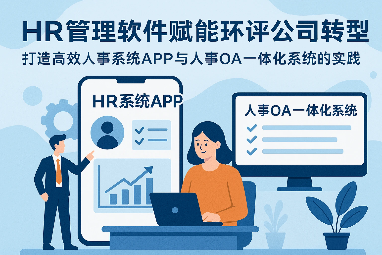 HR管理软件赋能环评公司转型——打造高效人事系统APP与人事OA一体化系统的实践指南