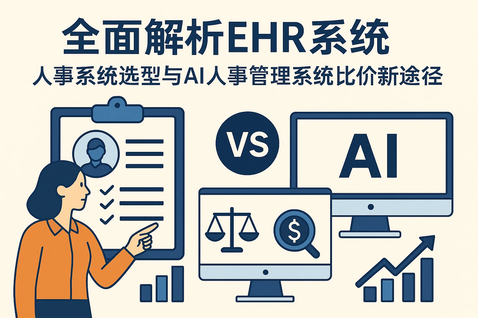 全面解析EHR系统：人事系统选型与AI人事管理系统比价新途径