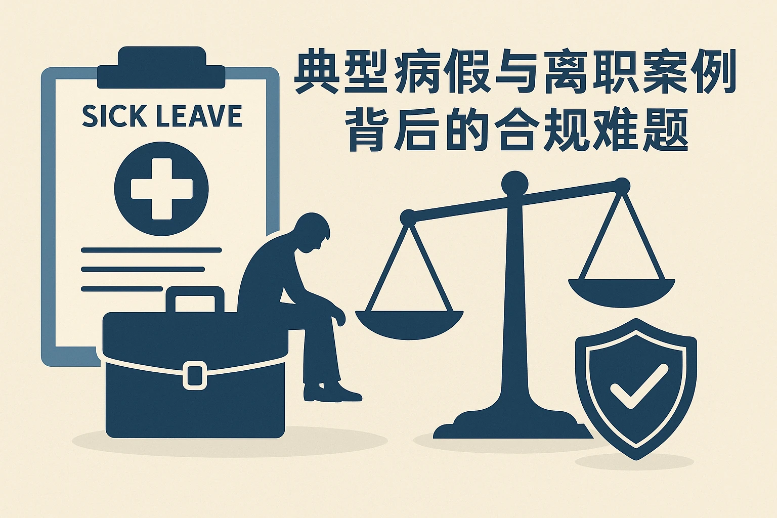 典型病假与离职案例背后的合规难题
