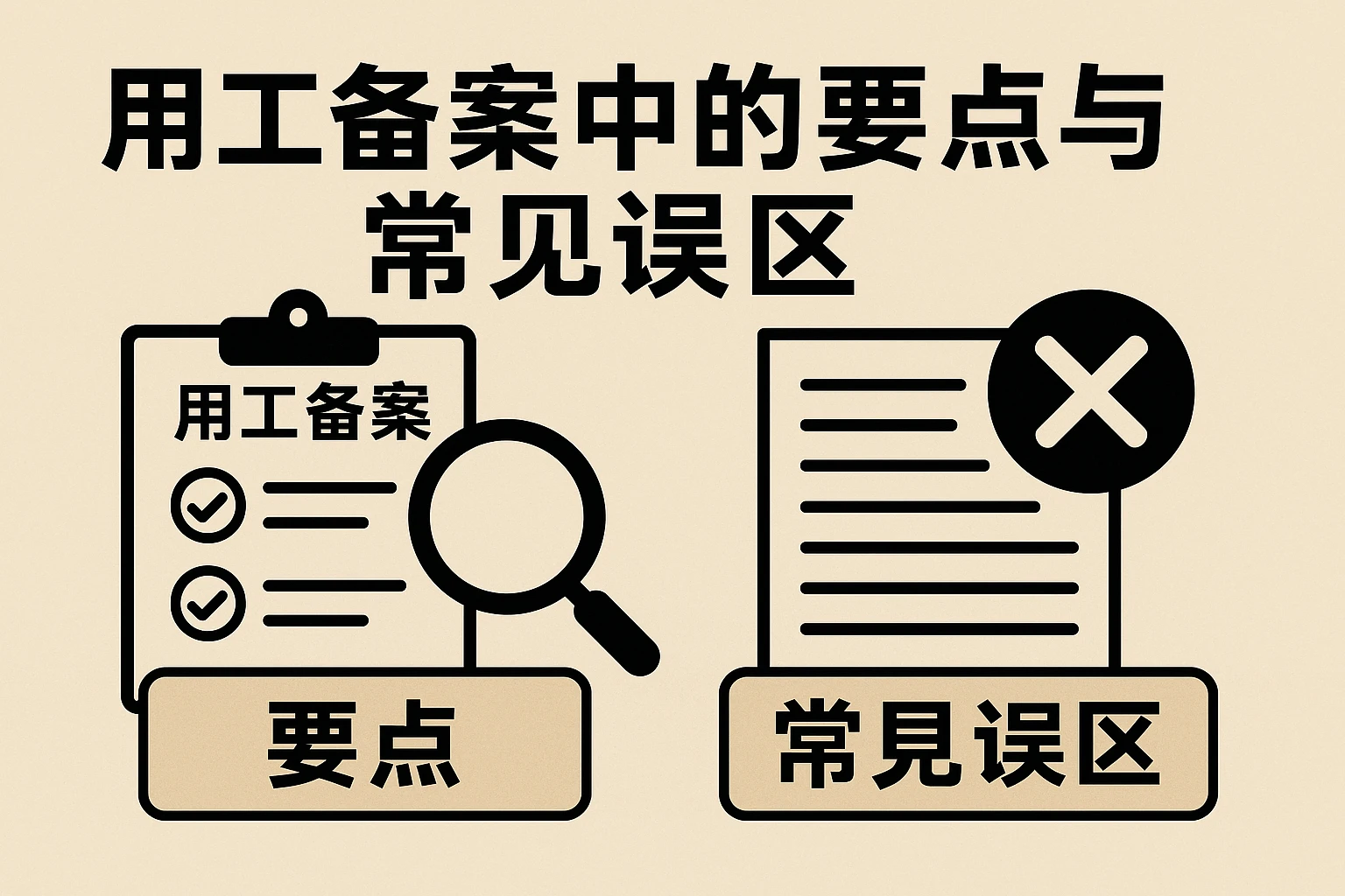 用工备案中的要点与常见误区
