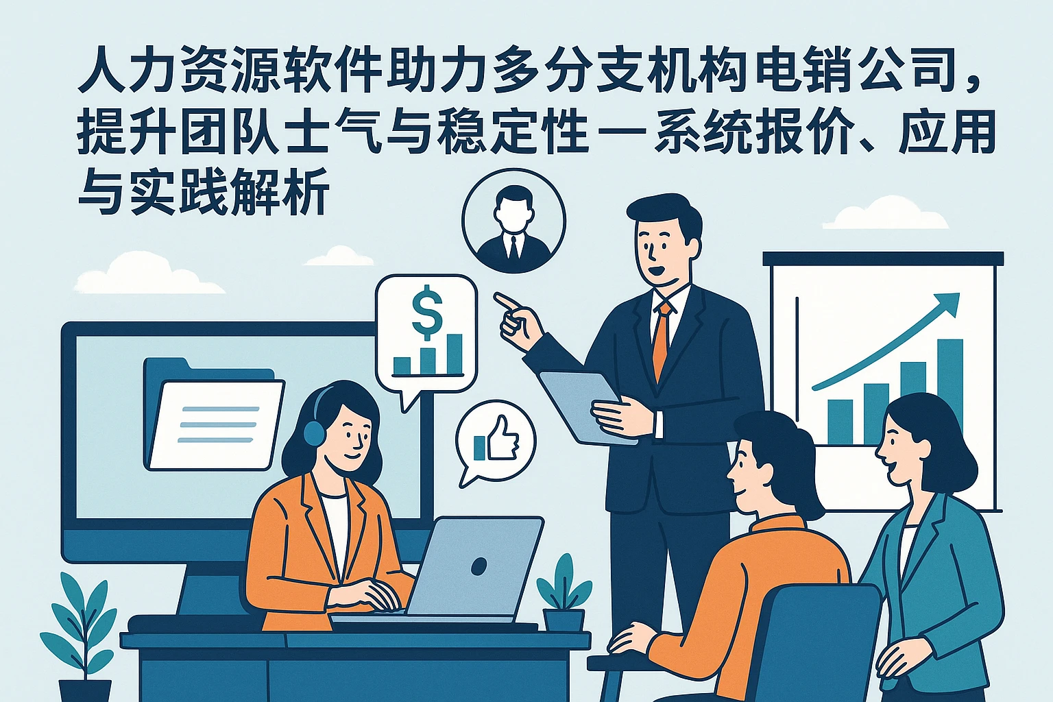 人力资源软件助力多分支机构电销公司，提升团队士气与稳定性——系统报价、应用与实践解析