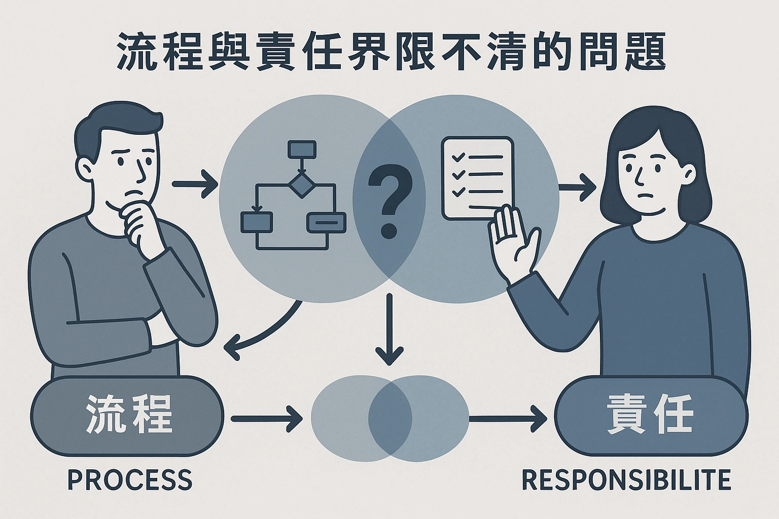 流程与责任界限不清的问题