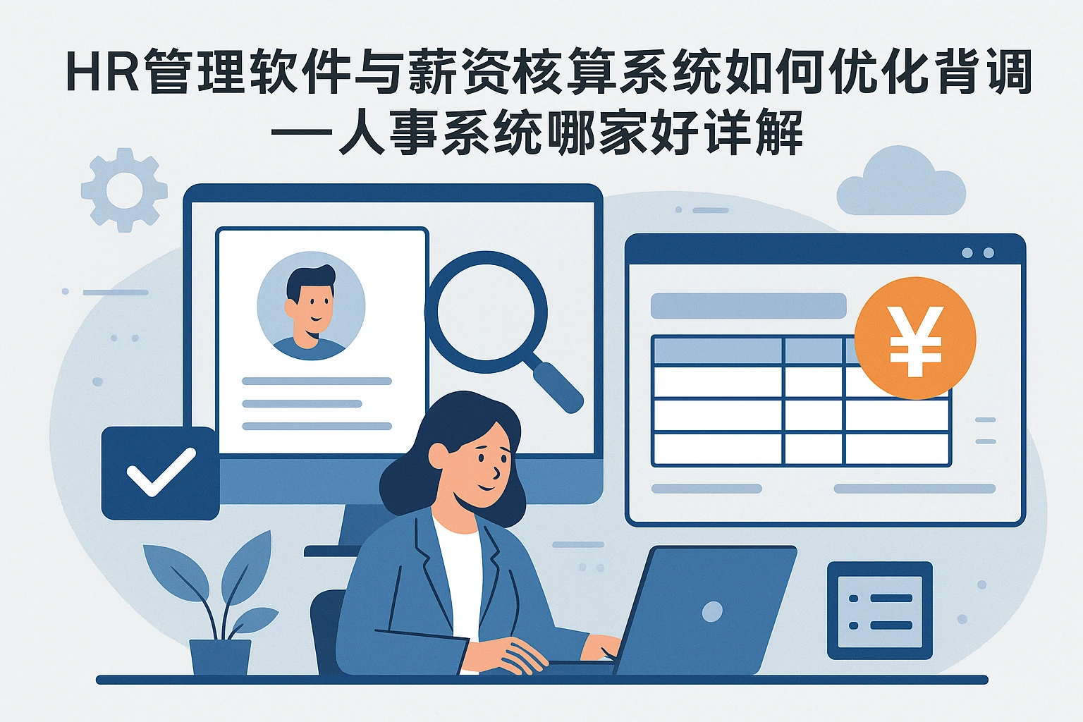 HR管理软件与薪资核算系统如何优化背调流程？——人事系统哪家好详解