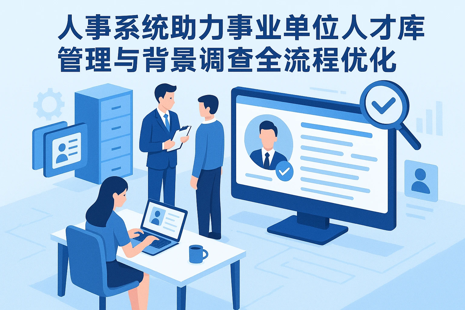 人事系统助力事业单位人才库管理与背景调查全流程优化