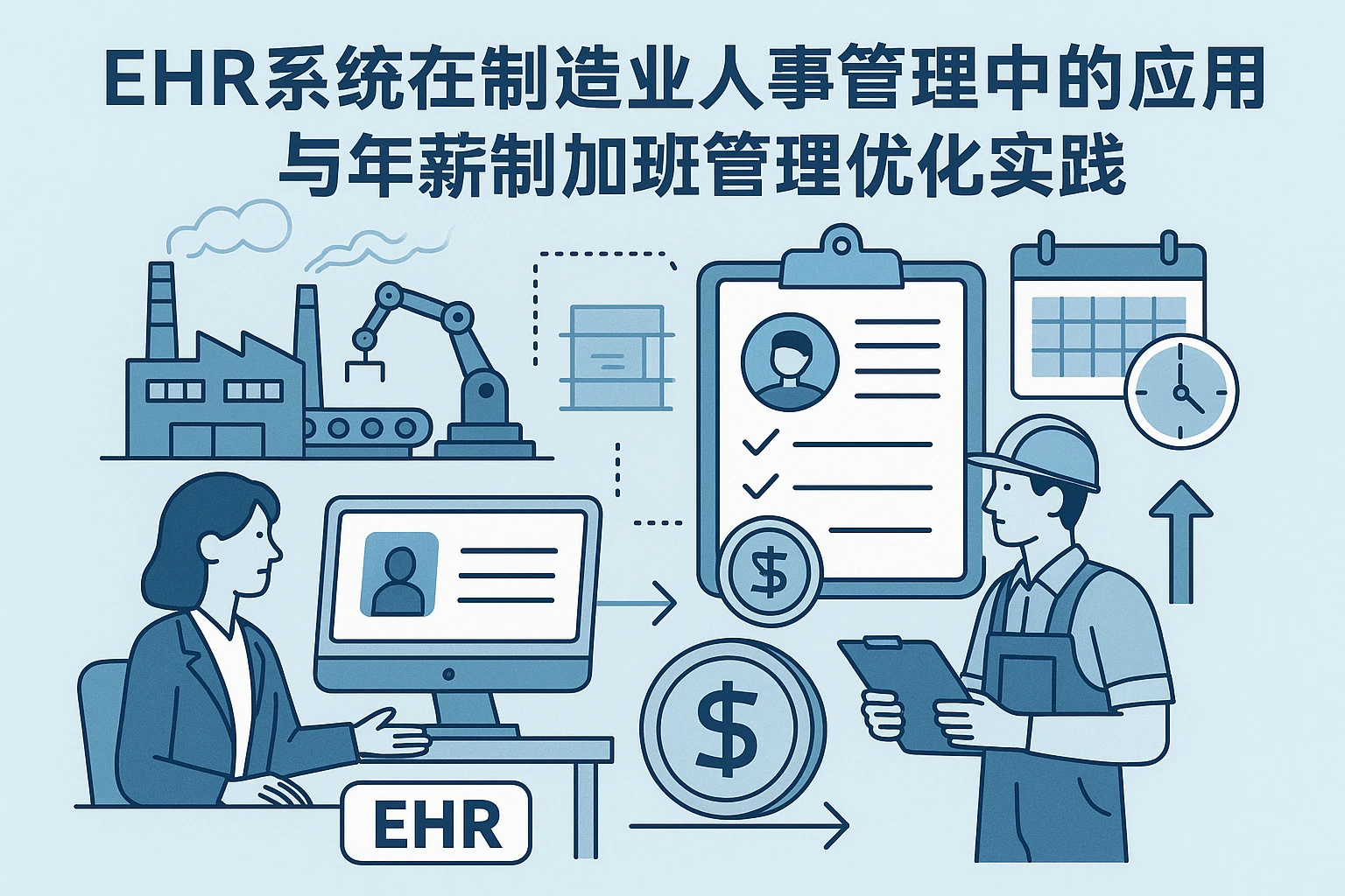 ehr系统在制造业人事管理中的应用与年薪制加班管理优化实践
