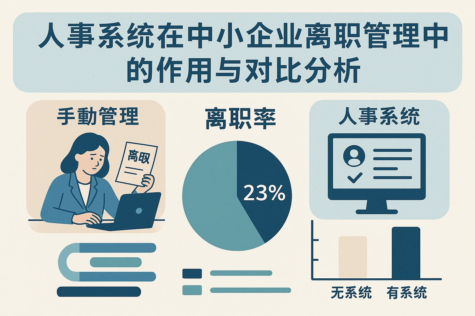 人事系统在中小企业离职管理中的作用与对比分析