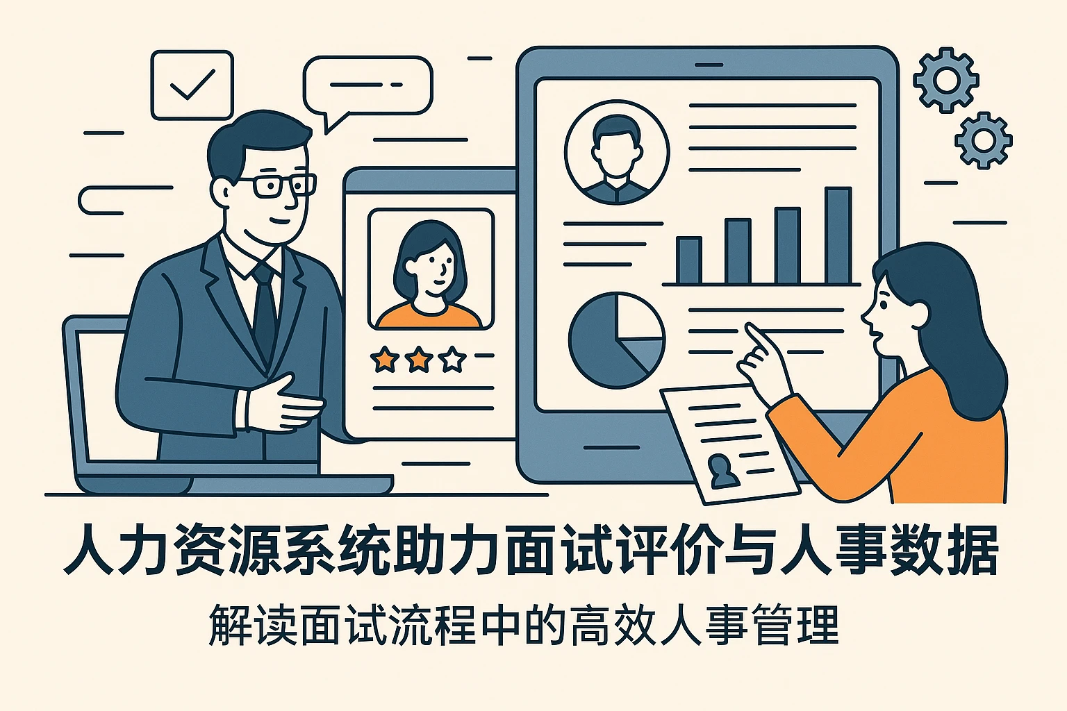 人力资源系统助力面试评价与人事数据分析——解读面试流程中的高效人事管理