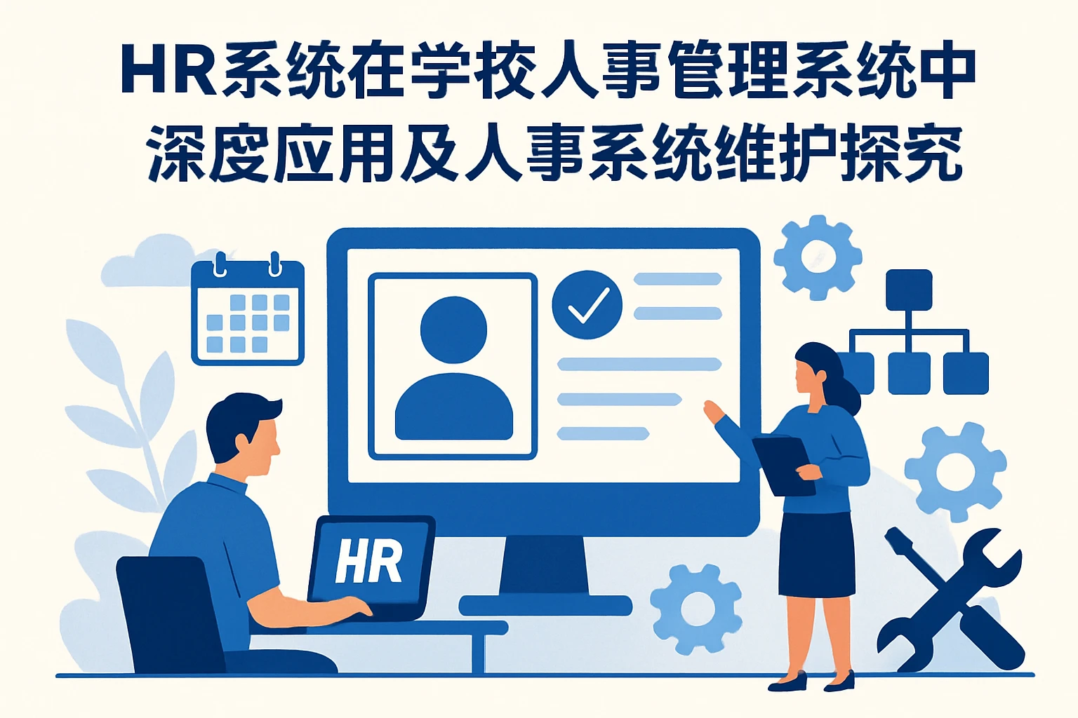 HR系统在学校人事管理系统中的深度应用及人事系统维护探究