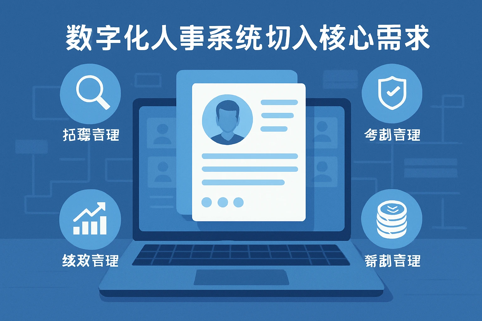 数字化人事系统切入核心需求