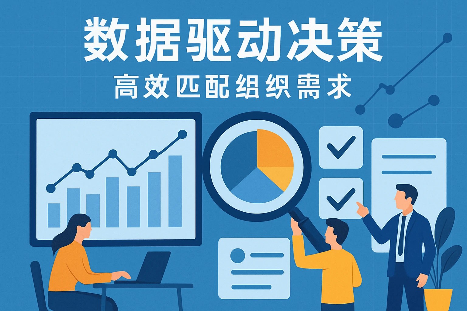 数据驱动决策，高效匹配组织需求