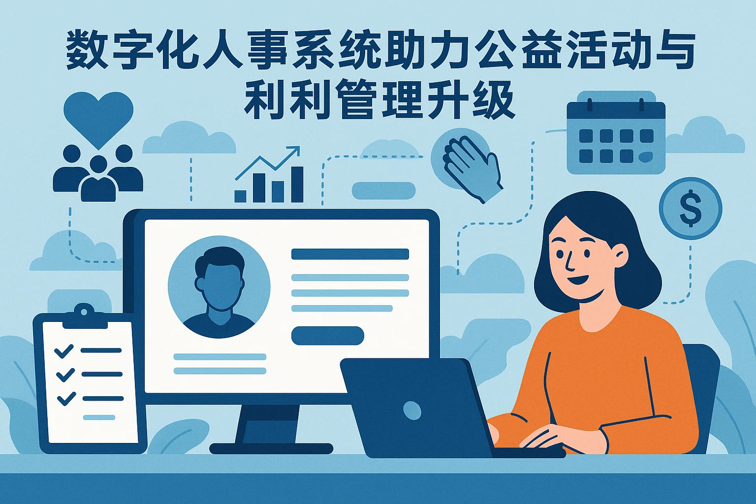 数字化人事系统助力公益活动与福利管理升级