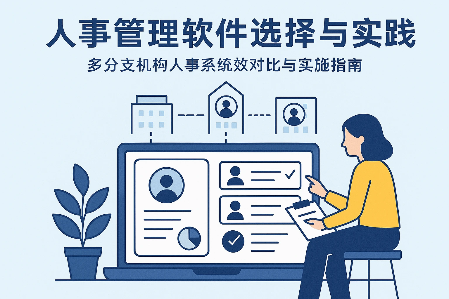 人事管理软件选择与实践：多分支机构人事系统对比与实施指南