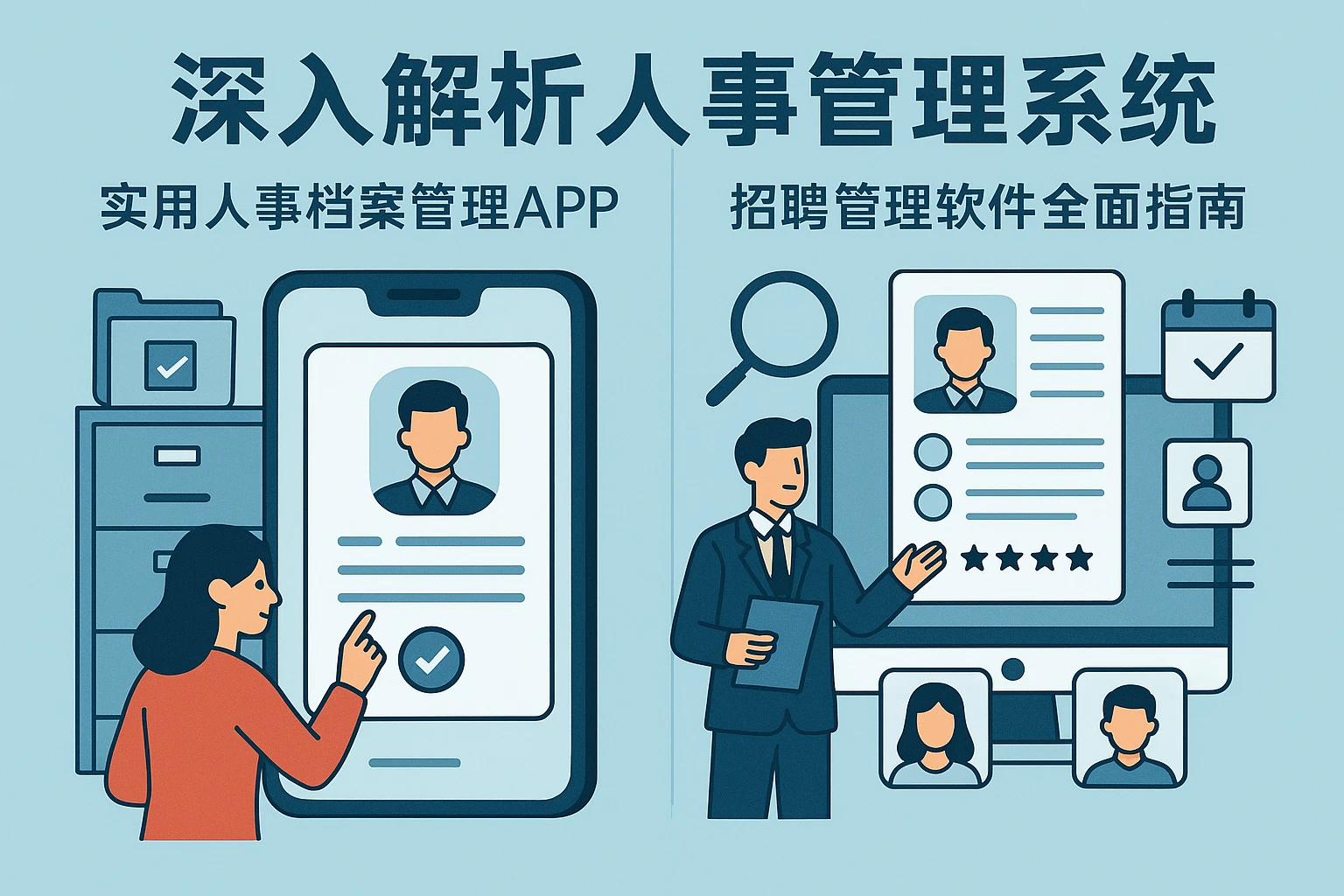 深入解析人事管理系统:实用人事档案管理APP与招聘管理软件全面指南