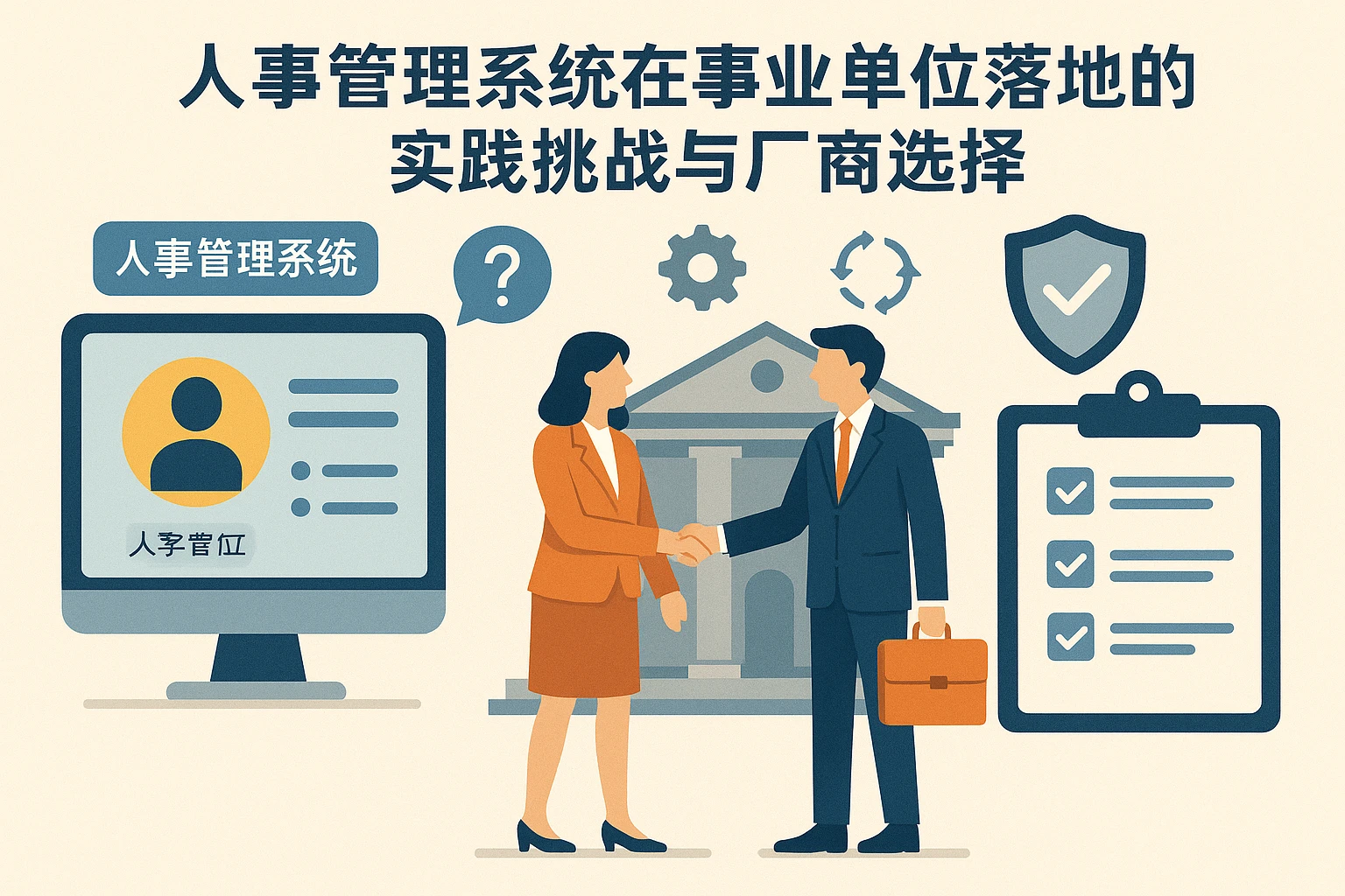 人事管理系统在事业单位落地的实践挑战与厂商选择