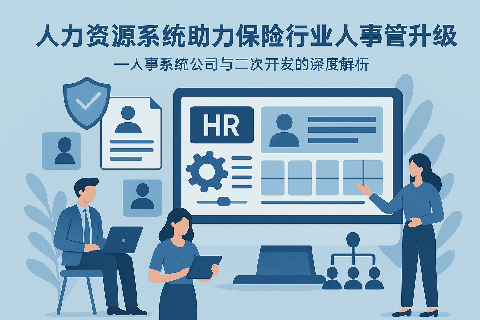 人力资源系统助力保险行业人事管理升级——人事系统公司与二次开发的深度解析