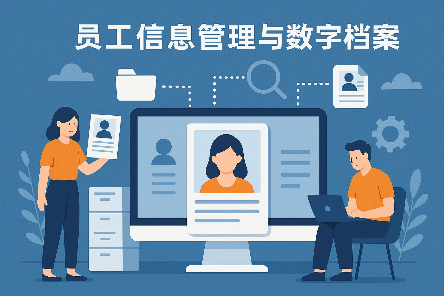 员工信息管理与数字档案