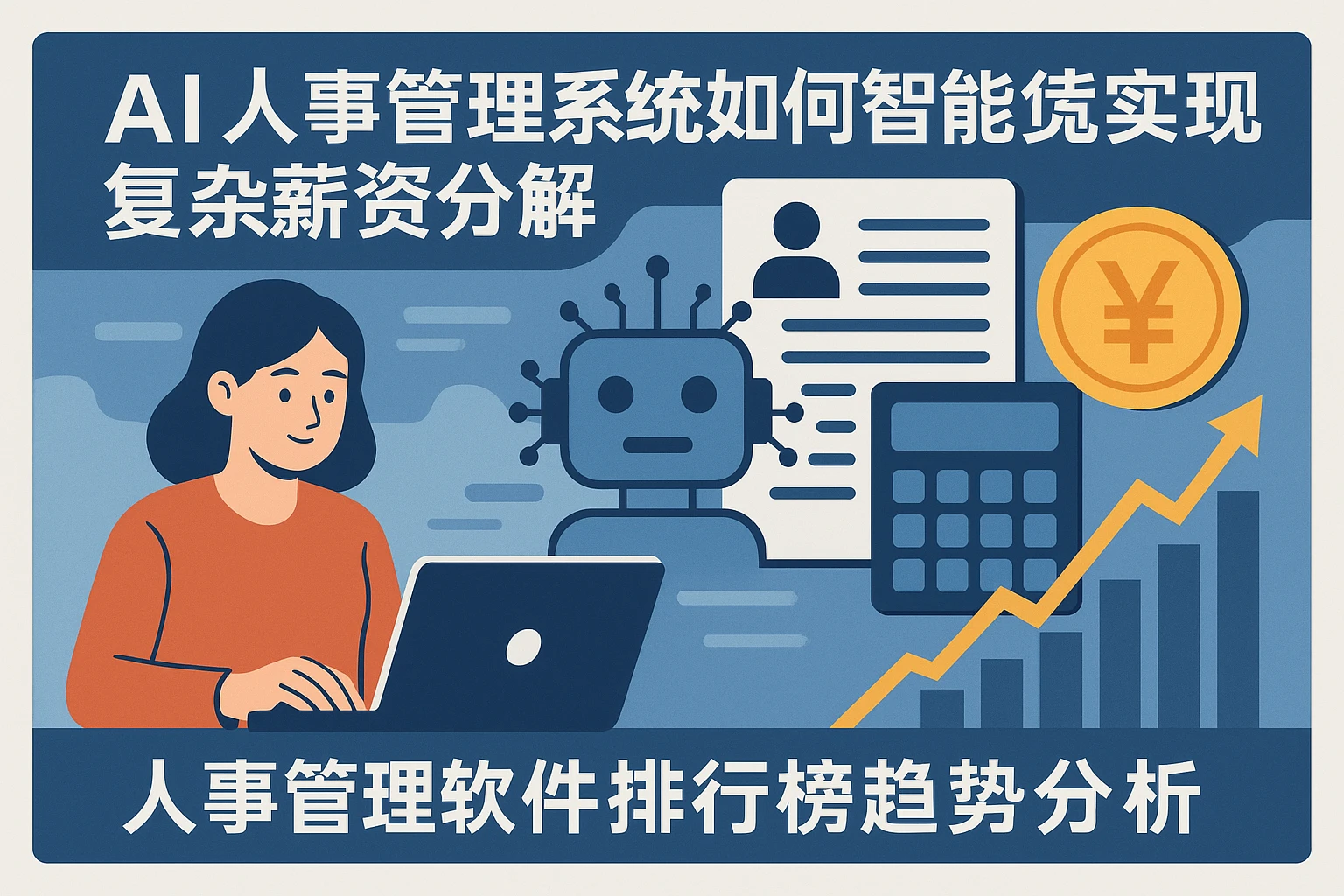 AI人事管理系统如何智能实现复杂薪资分解 —— 人事管理软件排行榜趋势分析