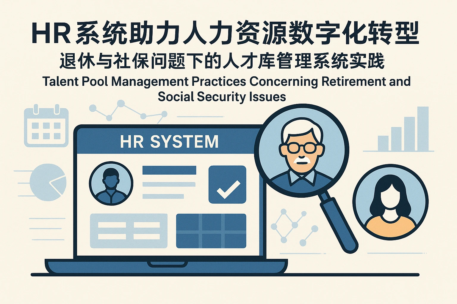 HR系统助力人力资源数字化转型——退休与社保问题下的人才库管理系统实践