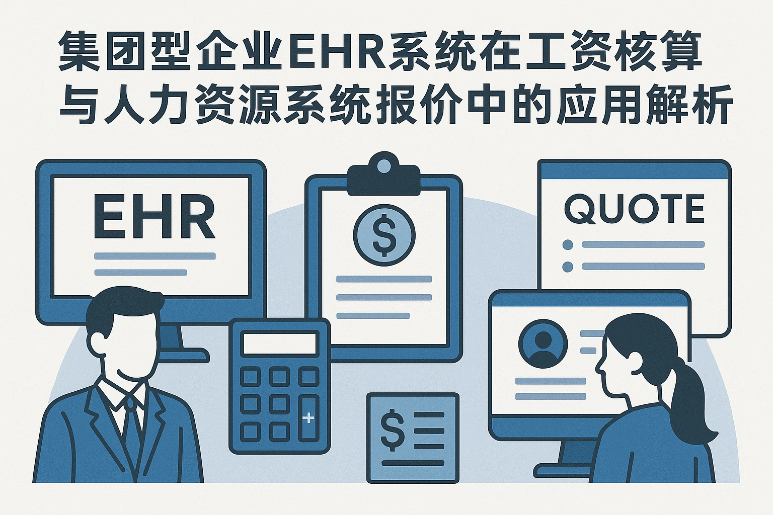 集团型企业EHR系统在工资核算与人力资源系统报价中的应用解析