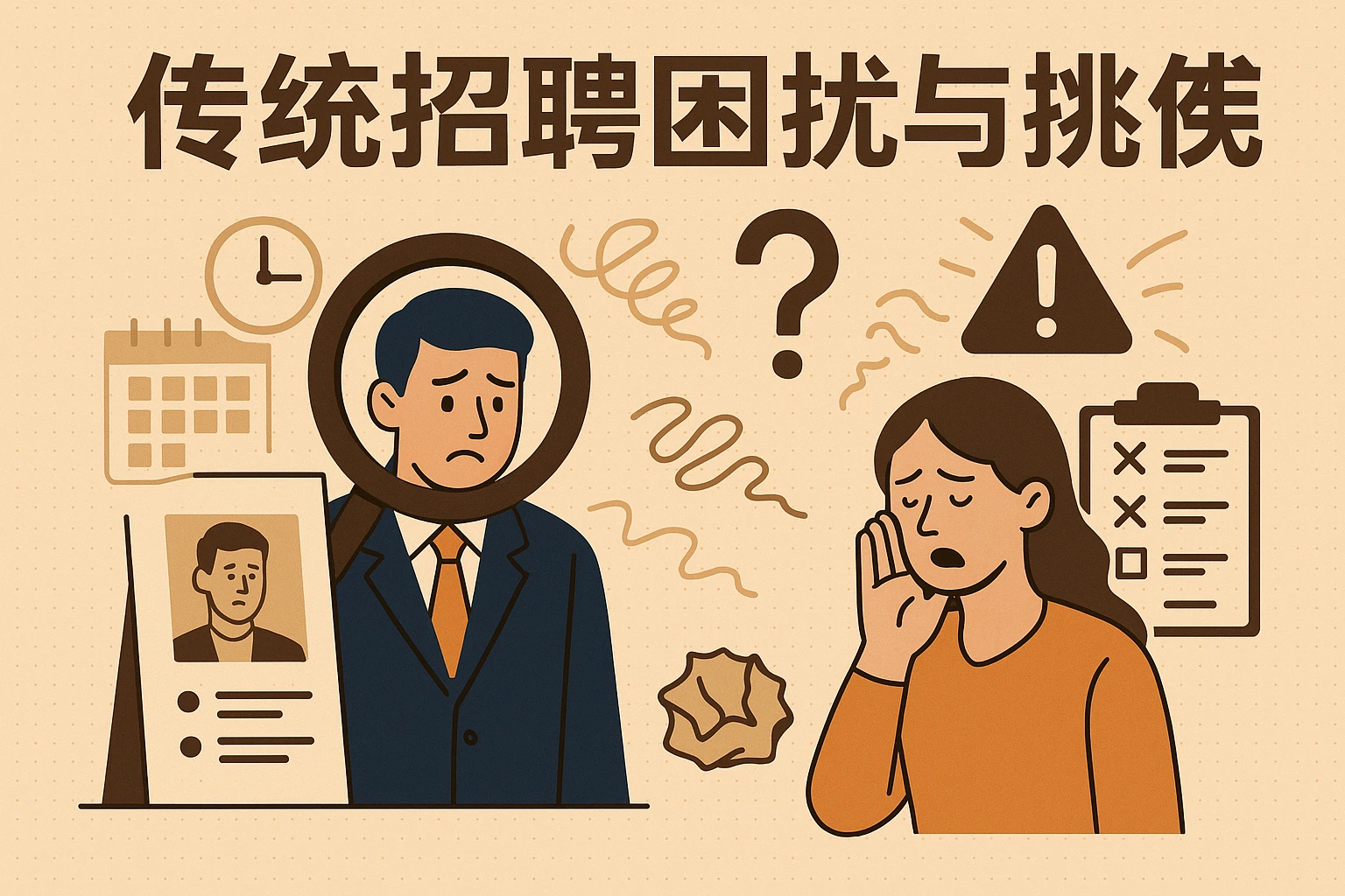 传统招聘困扰与挑战