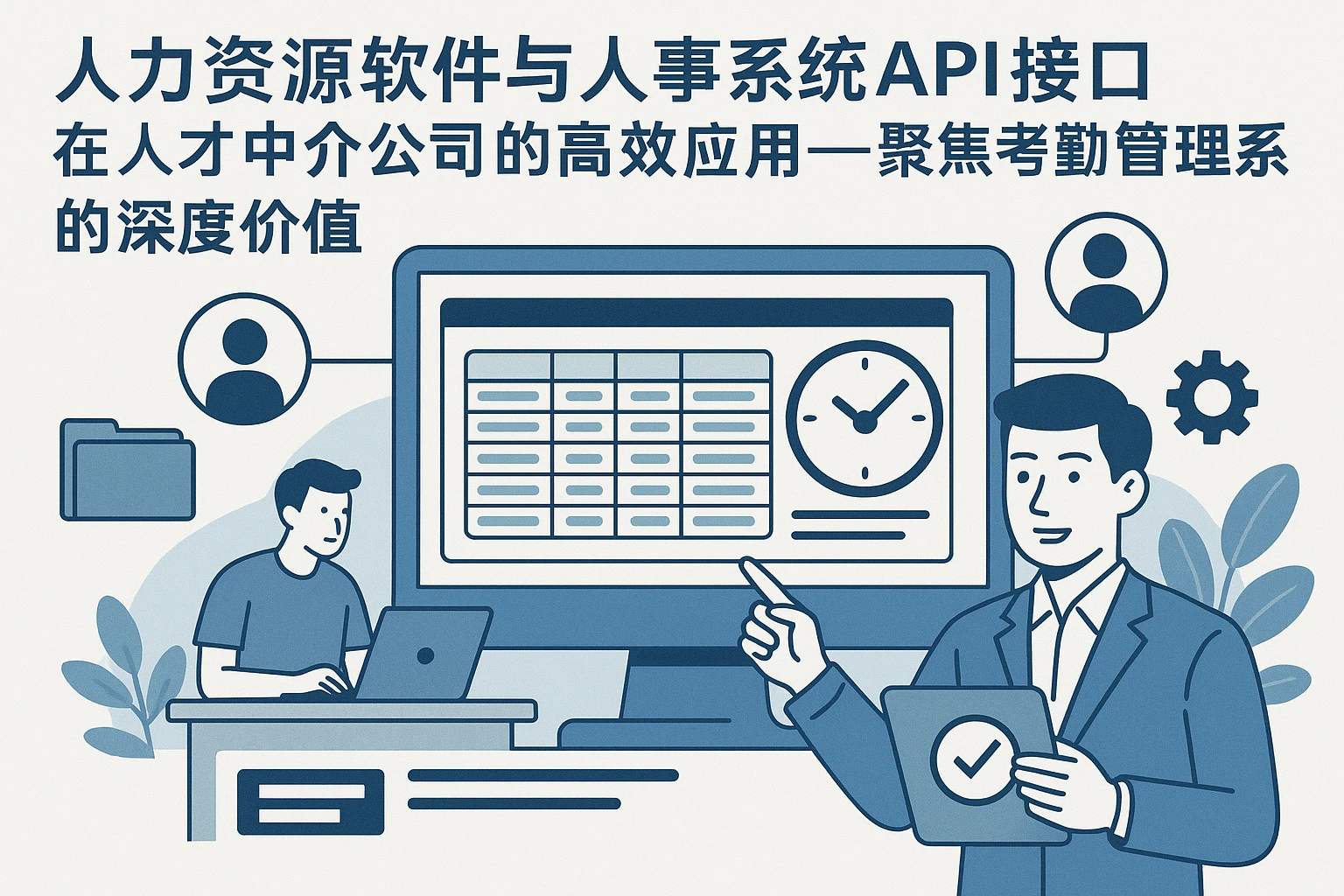 人力资源软件与人事系统API接口在人才中介公司的高效应用——聚焦考勤管理系统的深度价值