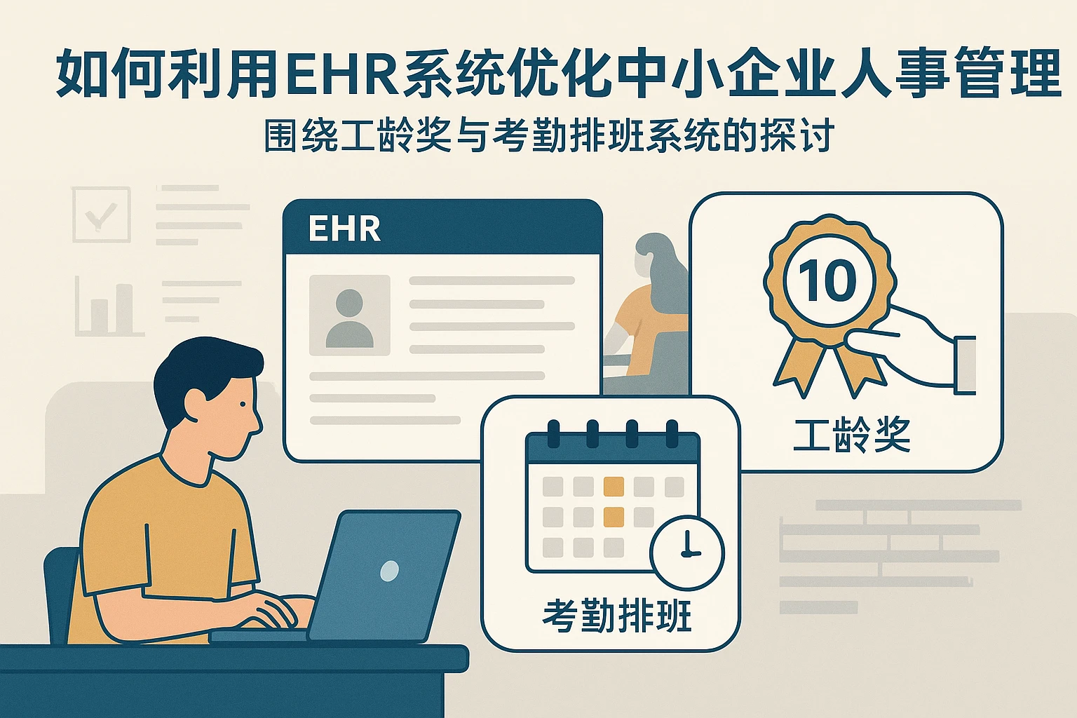 如何利用EHR系统优化中小企业人事管理——围绕工龄奖与考勤排班系统的探讨