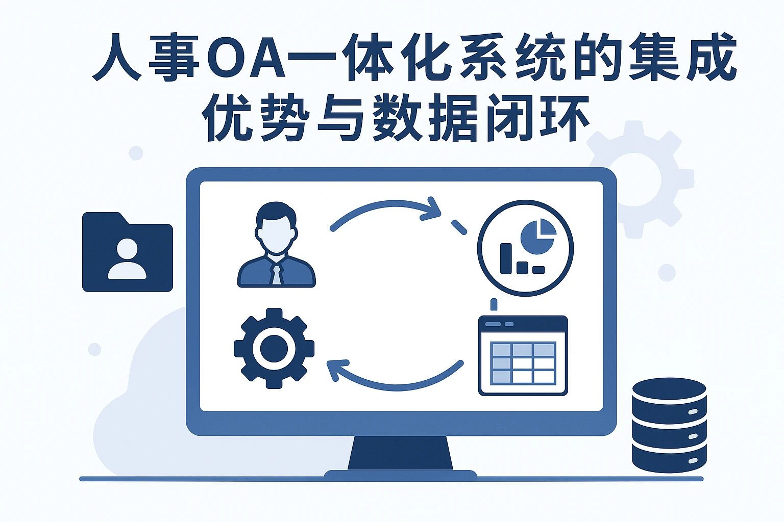 人事OA一体化系统的集成优势与数据闭环