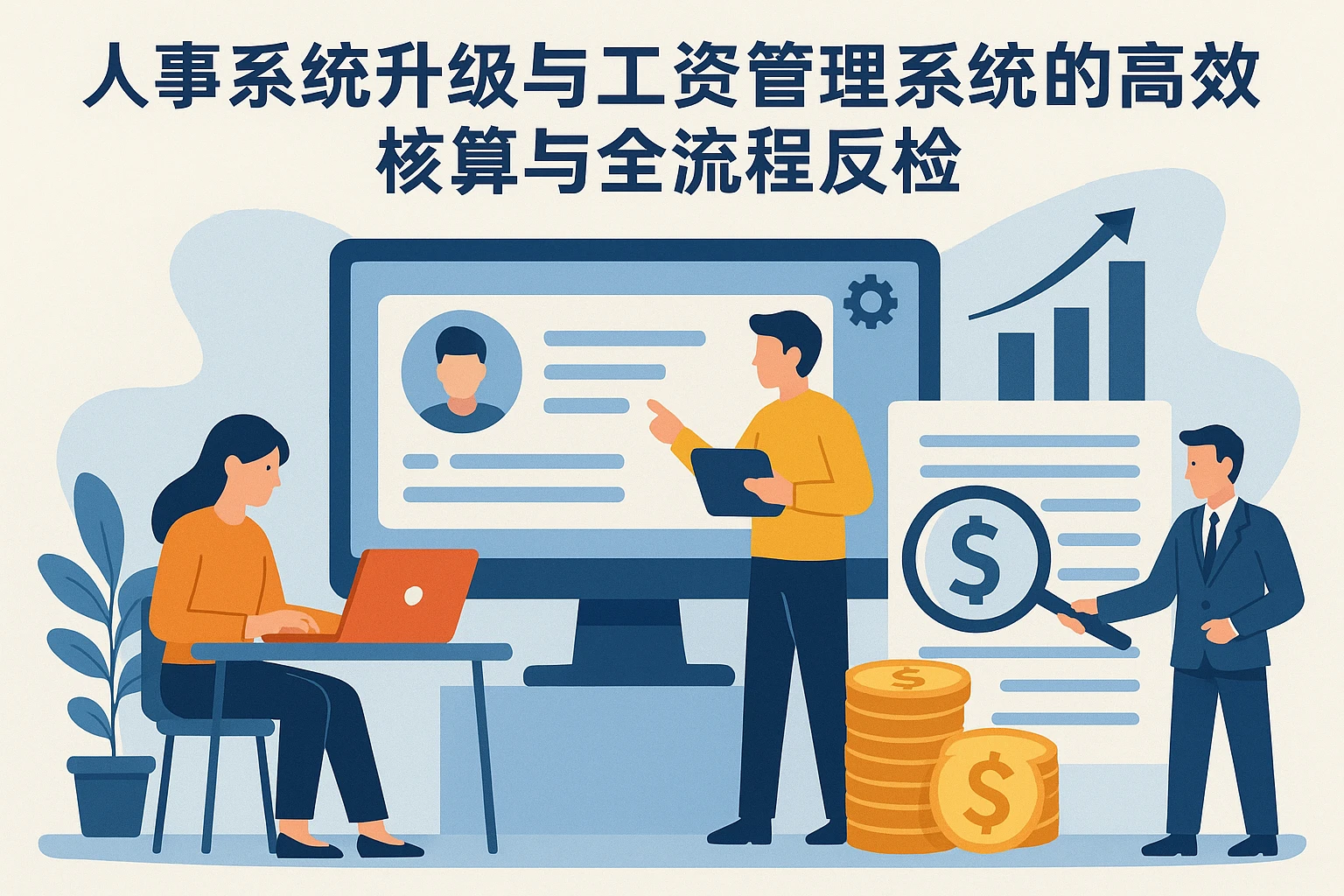 人事系统升级与工资管理系统的高效核算与全流程反检