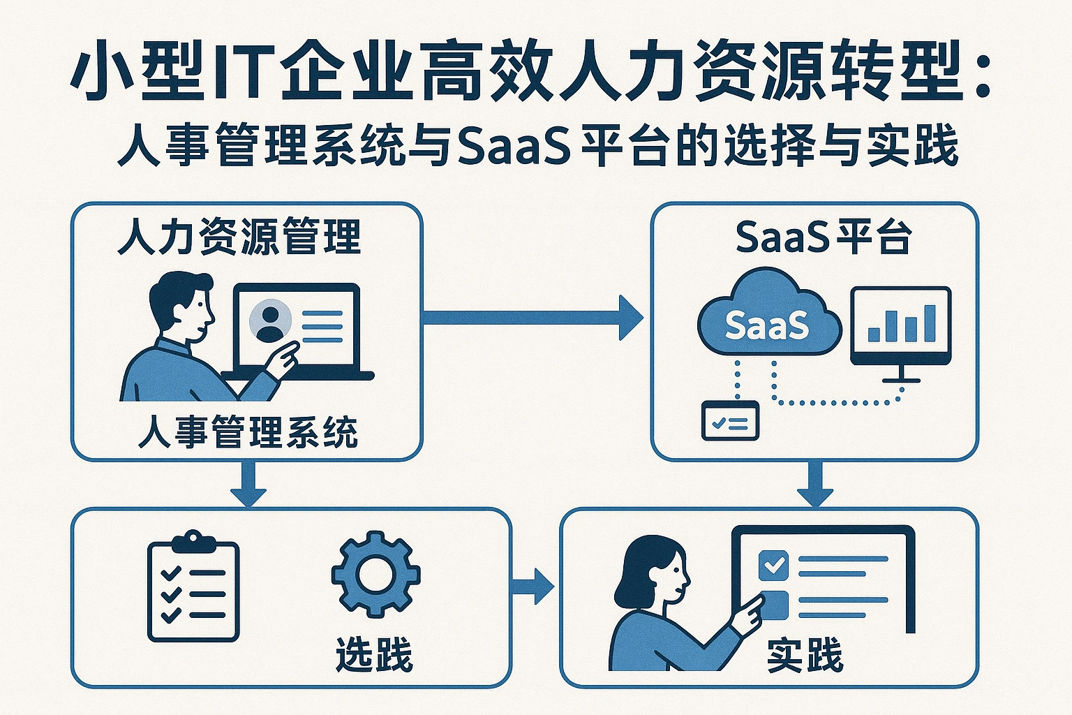 小型IT企业高效人力资源转型：人事管理系统与SaaS平台的选择与实践