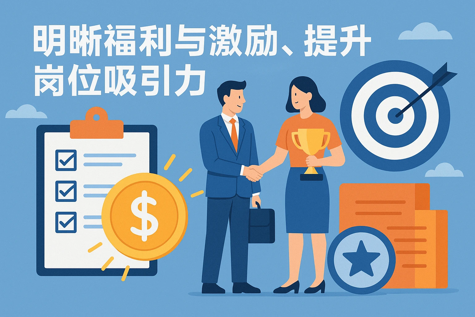 明晰福利与激励、提升岗位吸引力