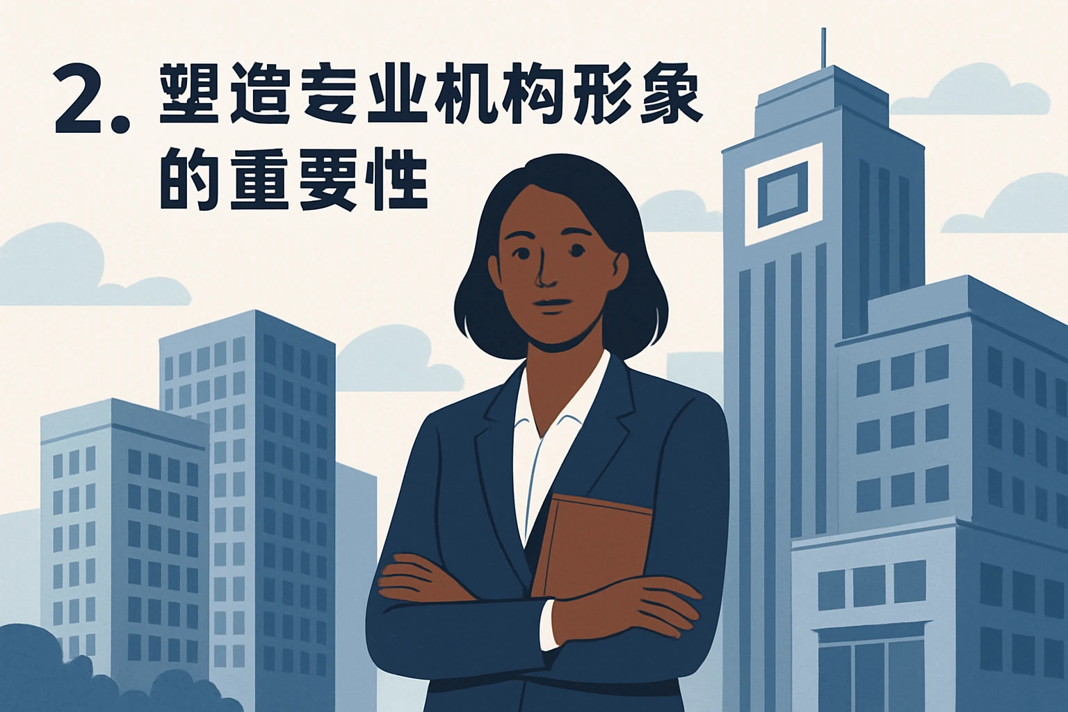 2. 塑造专业机构形象的重要性