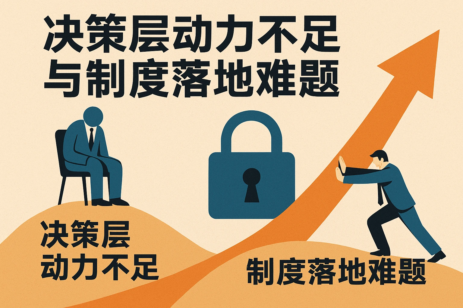 决策层动力不足与制度落地难题