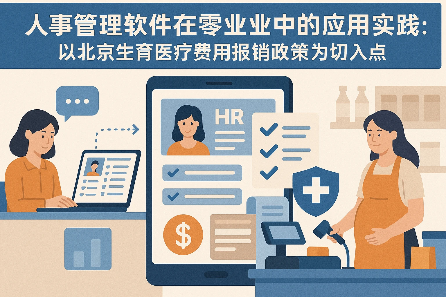 人事管理软件在零售业中的应用实践：以北京生育医疗费用报销政策为切入点