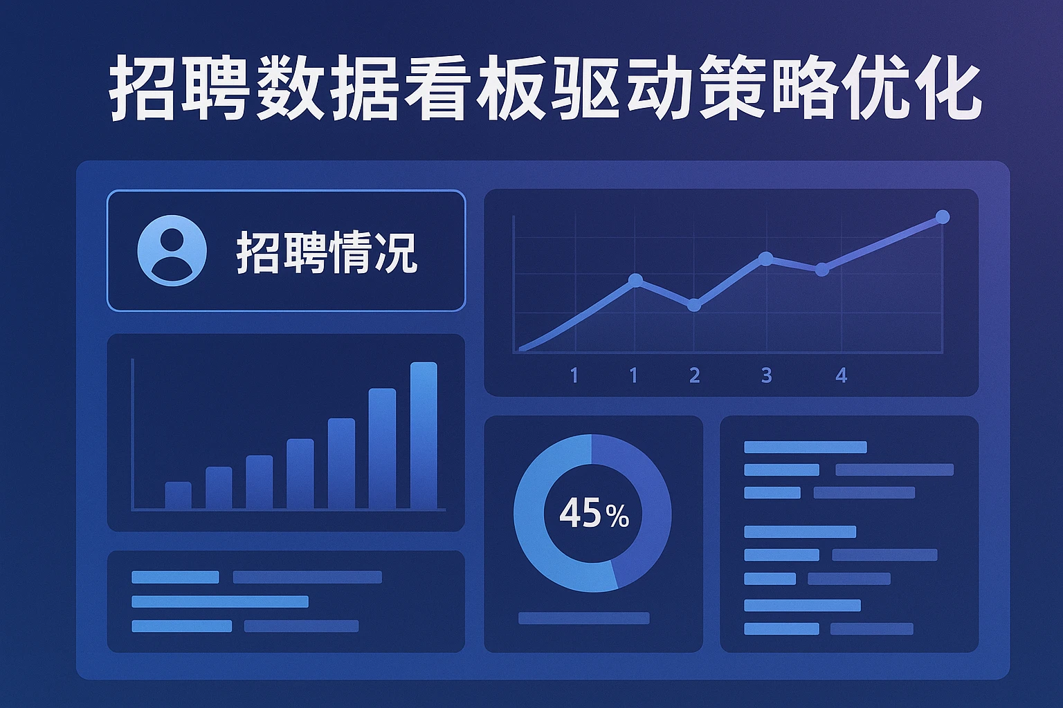 招聘数据看板驱动策略优化