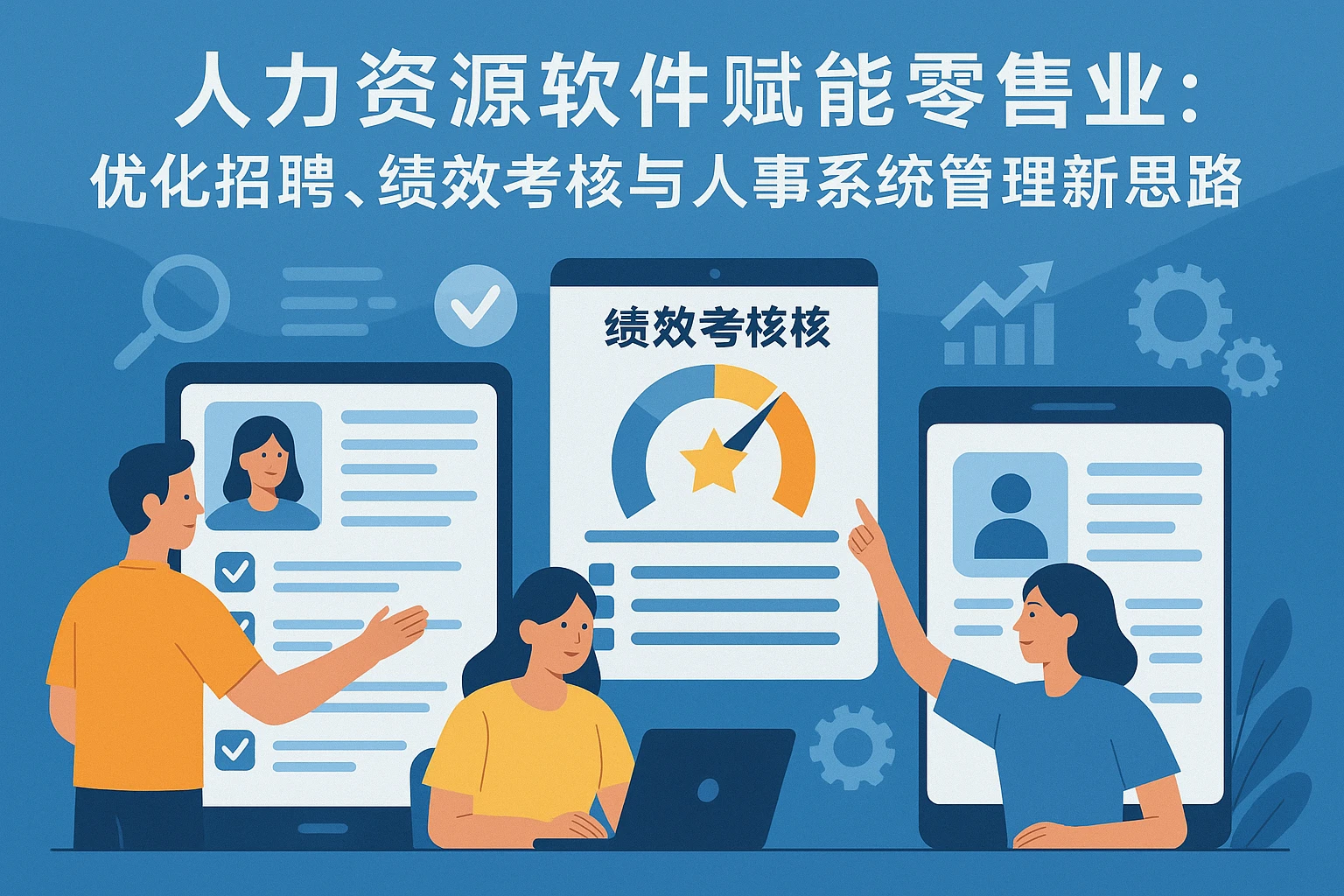 人力资源软件赋能零售业：优化招聘、绩效考核与人事系统管理的新思路