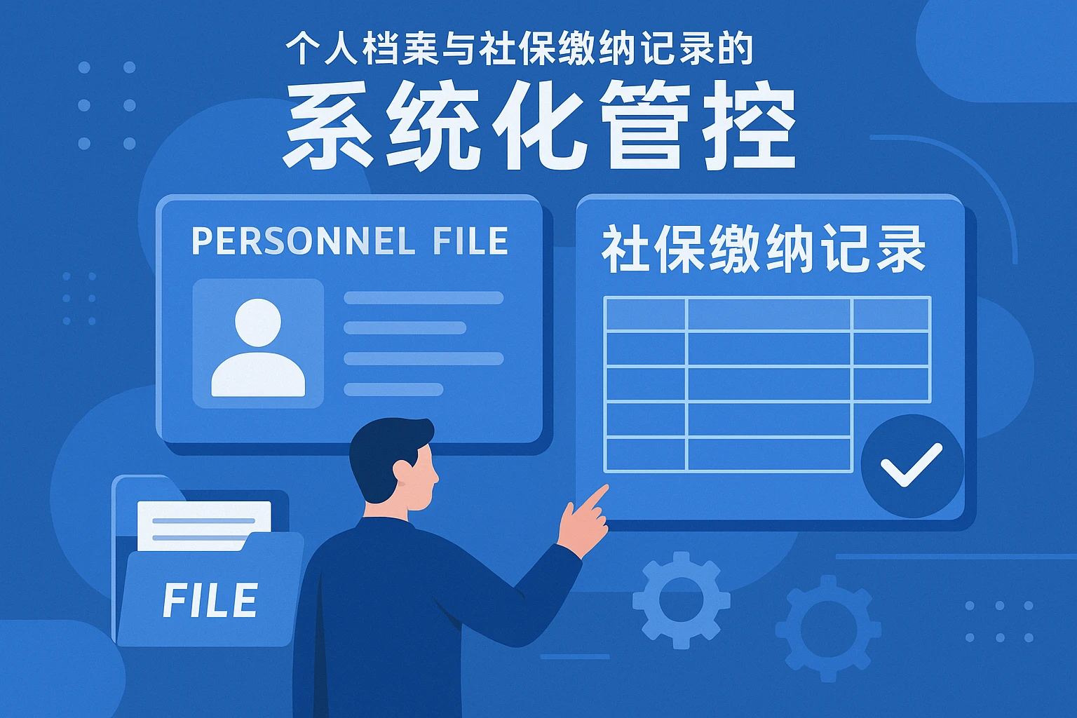 个人档案与社保缴纳记录的系统化管控